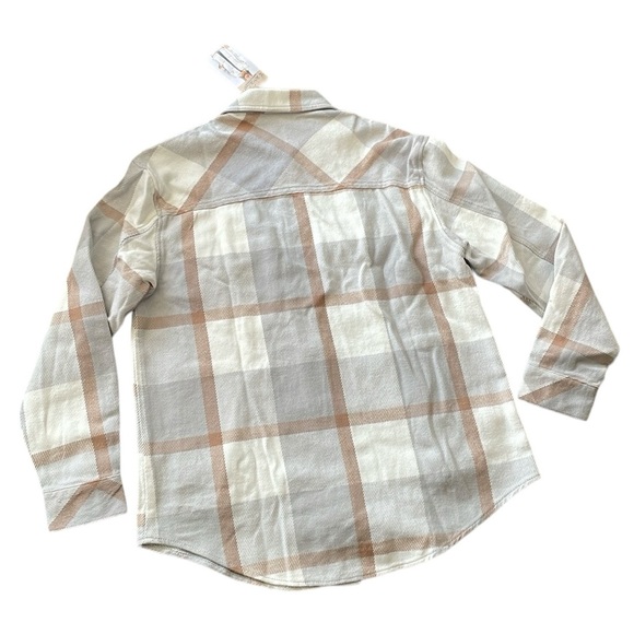 BC Clothing - Plaid Flannel Shacket - Picture 4 of 6